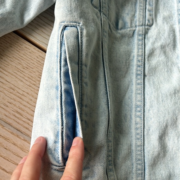 RAG&BONE light wash jean jacket - Picture 6 of 8